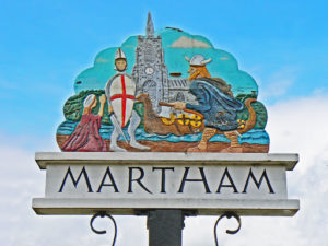 Martham village sign